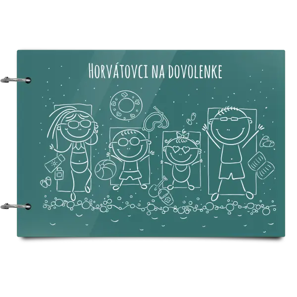 Plexi album sa sponami Na pláži