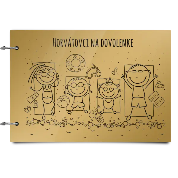 Plexi album sa sponami Na pláži