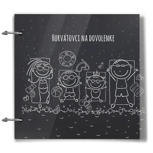 Plexi album sa sponami Na pláži