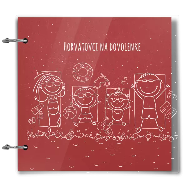Plexi album sa sponami Na pláži