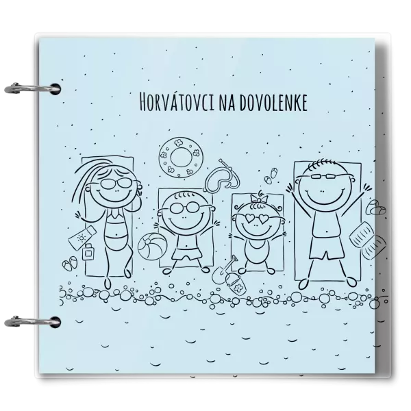 Plexi album sa sponami Na pláži