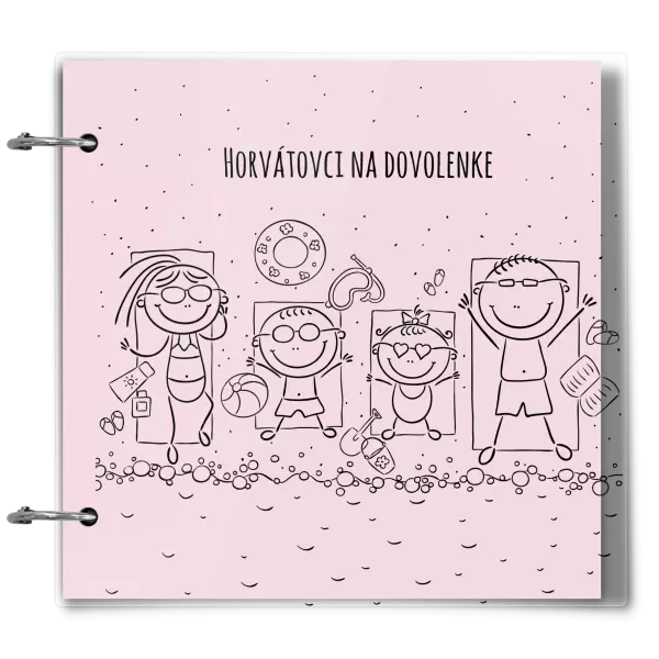 Plexi album sa sponami Na pláži