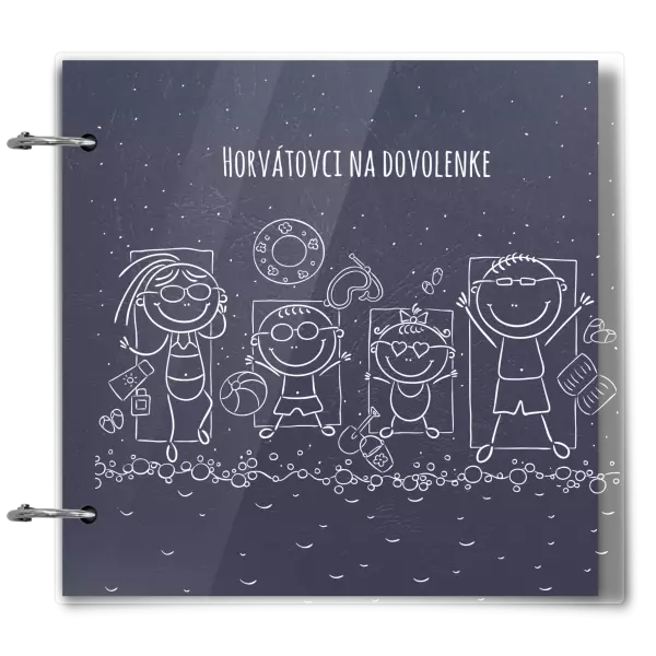 Plexi album sa sponami Na pláži