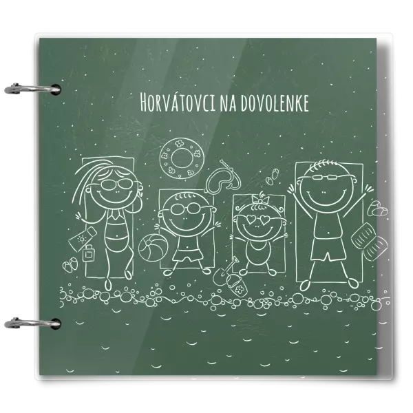 Plexi album sa sponami Na pláži