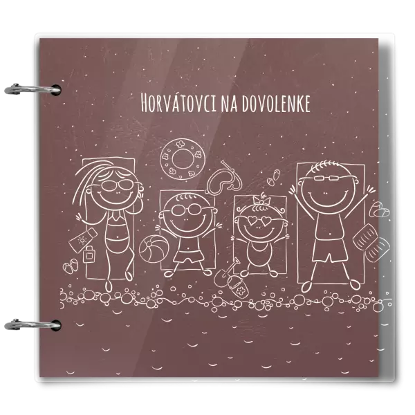 Plexi album sa sponami Na pláži