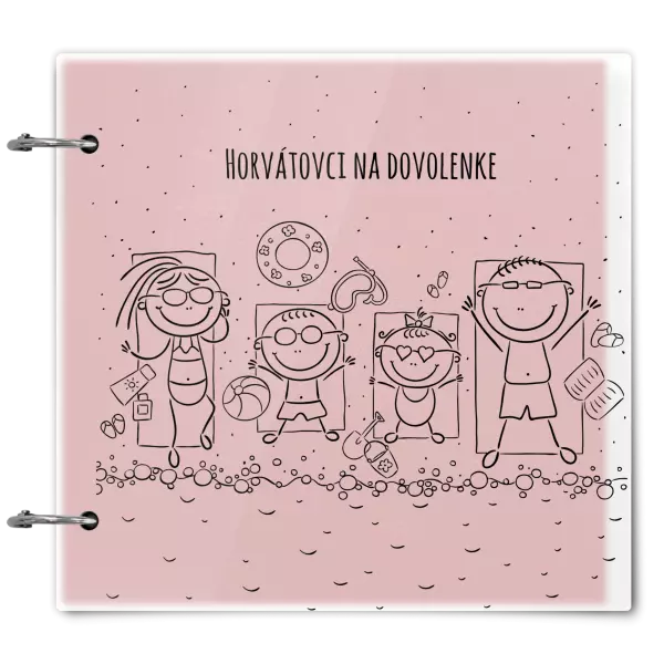 Plexi album sa sponami Na pláži
