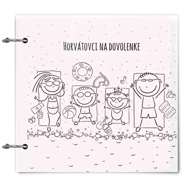 Plexi album sa sponami Na pláži