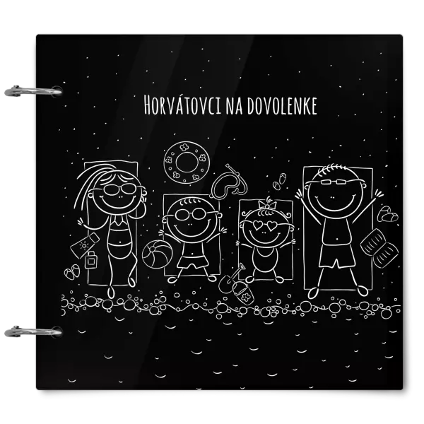 Plexi album sa sponami Na pláži