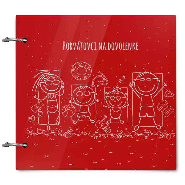 Plexi album sa sponami Na pláži