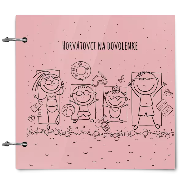 Plexi album sa sponami Na pláži