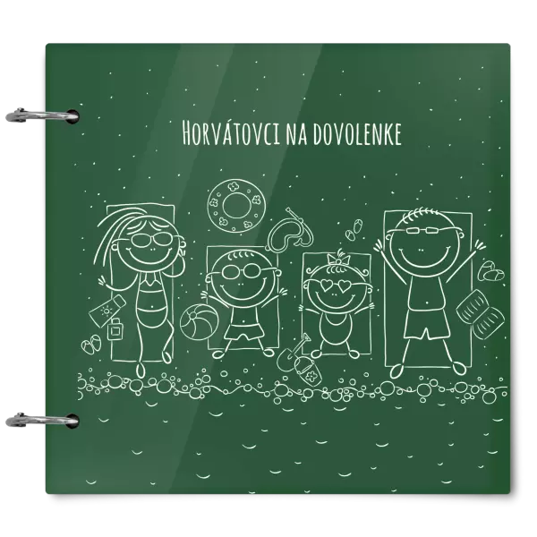 Plexi album sa sponami Na pláži