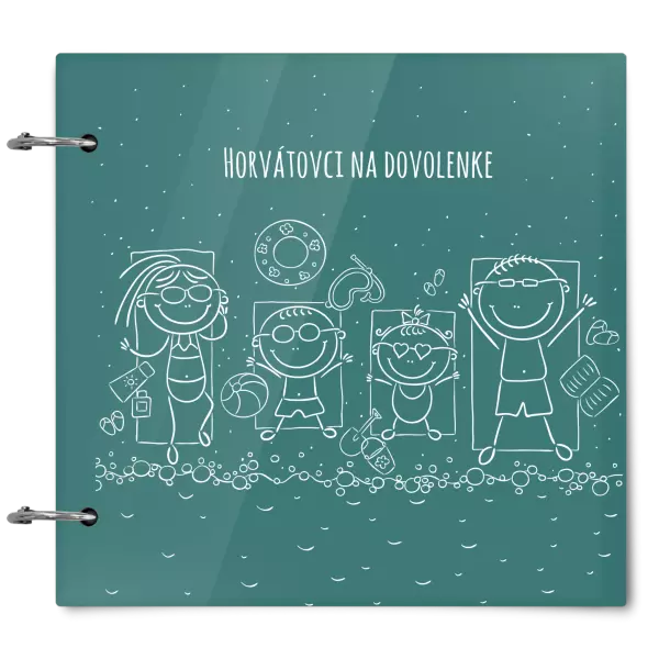 Plexi album sa sponami Na pláži