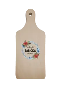 Doštička Najlepšia babička na svete, venček