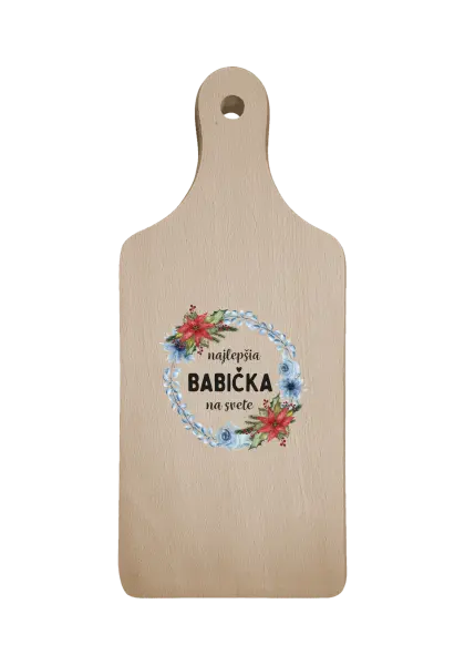 Doštička Najlepšia babička na svete, venček