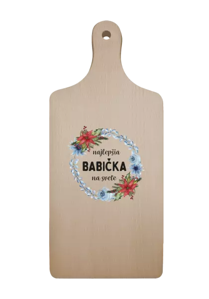 Doštička Najlepšia babička na svete, venček