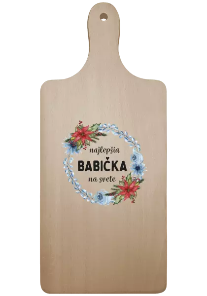 Doštička Najlepšia babička na svete, venček