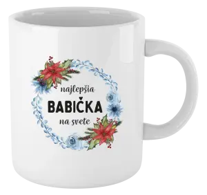 Hrnček Najlepšia babička na svete, venček