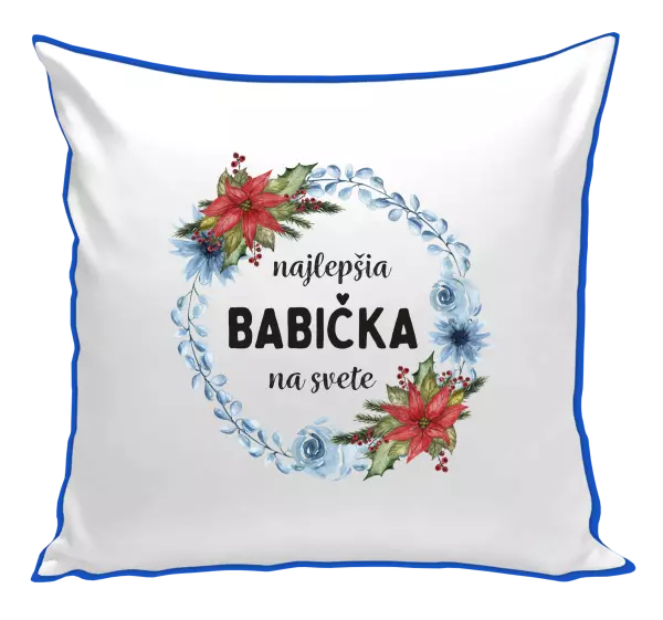 Vankúš Najlepšia babička na svete, venček