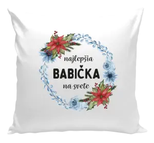 Vankúš Najlepšia babička na svete, venček