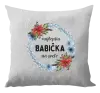 Vankúš Najlepšia babička na svete, venček