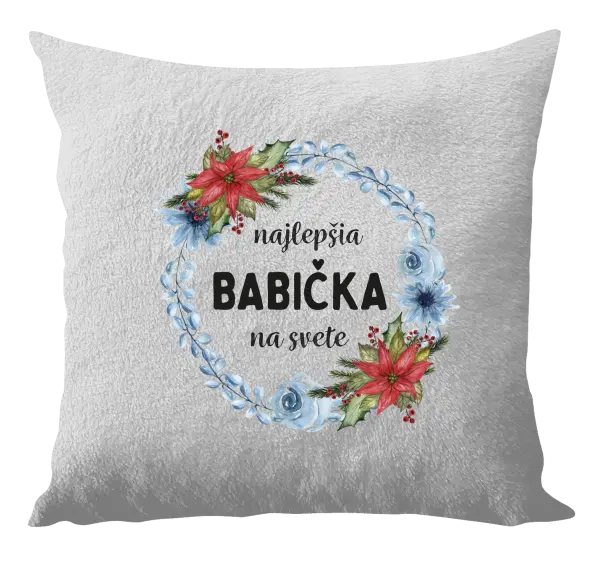 Vankúš Najlepšia babička na svete, venček