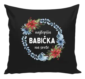 Vankúš Najlepšia babička na svete, venček