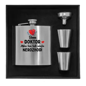 Ploskačka v krabičke Jsem doktor. Mě jen tak něco nerozhodí - kopie