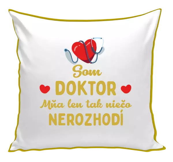 Vankúš Som doktor. Mňa len tak niečo nerozhodí 