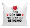 Vankúš Jsem doktor. Mě jen tak něco nerozhodí - kopie