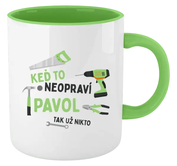 Hrnček  Když to neopraví jméno, tak už nikdo - kopie