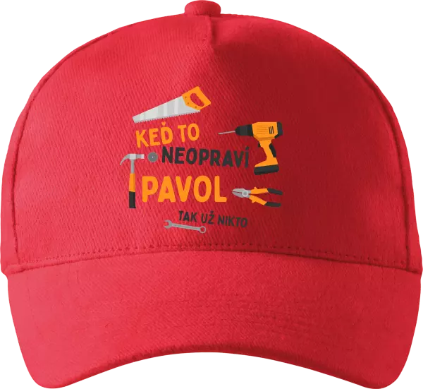 Šiltovka Když to neopraví jméno, tak už nikdo - kopie