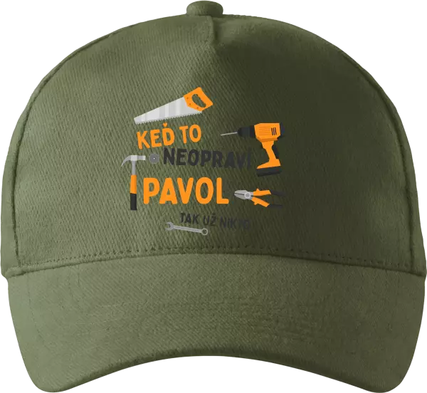 Šiltovka Když to neopraví jméno, tak už nikdo - kopie