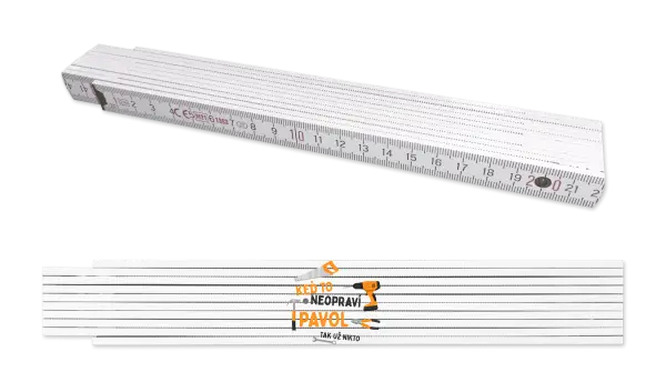 Skladací meter Když to neopraví jméno, tak už nikdo - kopie