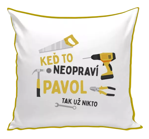 Vankúš Když to neopraví jméno, tak už nikdo - kopie