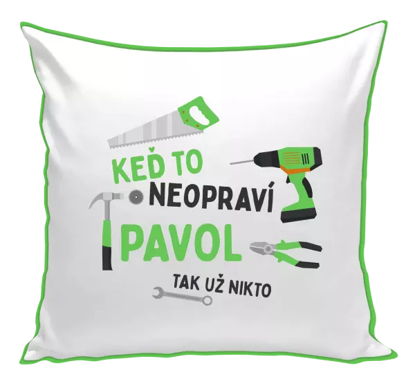 Vankúš Když to neopraví jméno, tak už nikdo - kopie