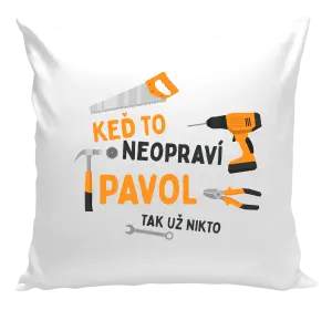 Vankúš Když to neopraví jméno, tak už nikdo - kopie