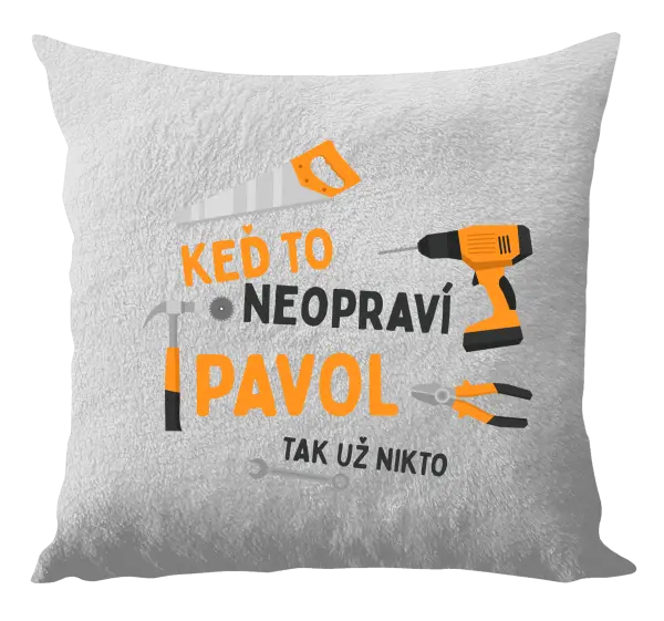 Vankúš Když to neopraví jméno, tak už nikdo - kopie