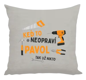 Vankúš Když to neopraví jméno, tak už nikdo - kopie