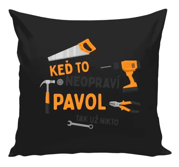 Vankúš Když to neopraví jméno, tak už nikdo - kopie