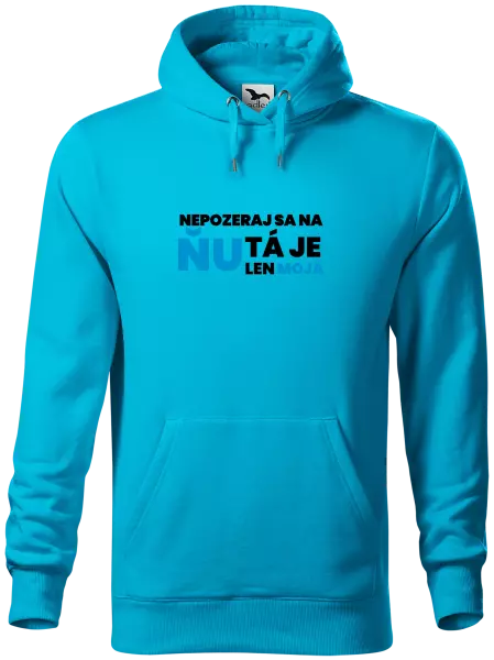 Pánska mikina Nedívej se na ni - kopie