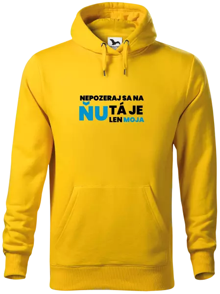Pánska mikina Nedívej se na ni - kopie