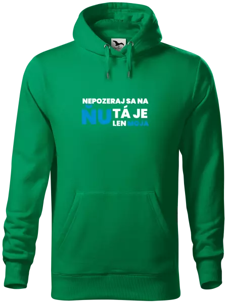 Pánska mikina Nedívej se na ni - kopie