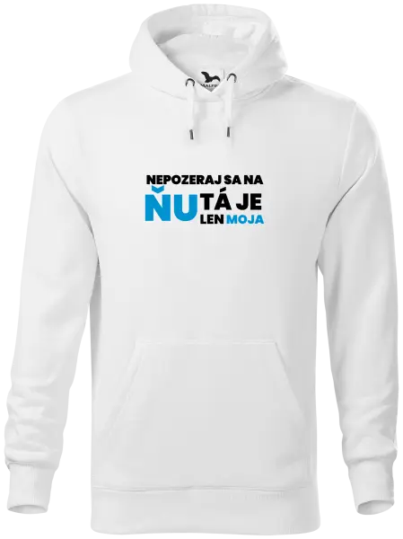 Pánska mikina Nedívej se na ni - kopie