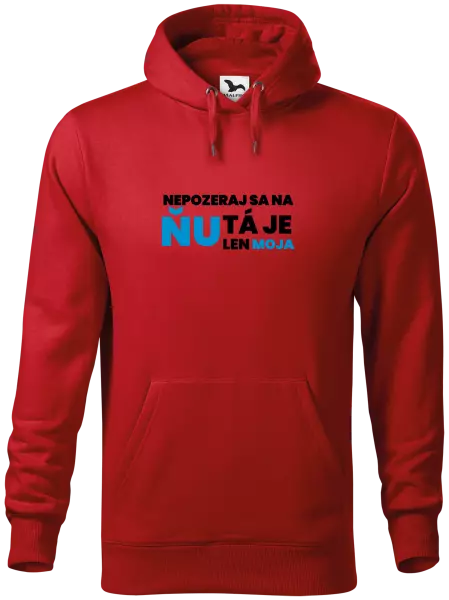 Pánska mikina Nedívej se na ni - kopie