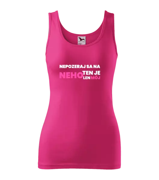 Dámske tielko Nedívej se na něj - kopie