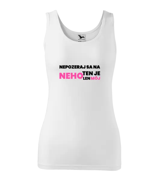 Dámske tielko Nedívej se na něj - kopie