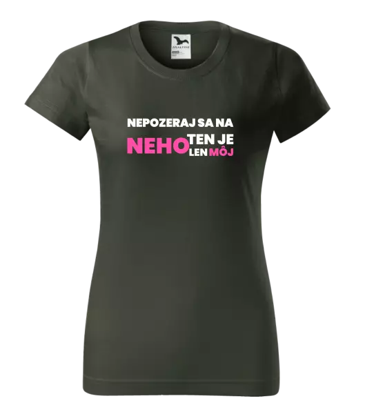 Dámske tričko Nedívej se na něj - kopie