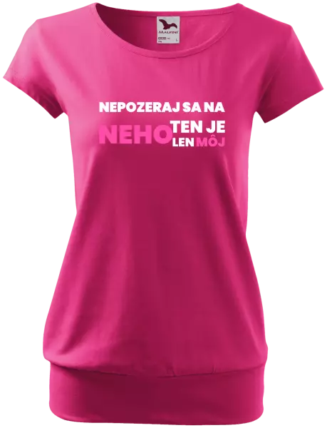 Dámske tričko Nedívej se na něj - kopie
