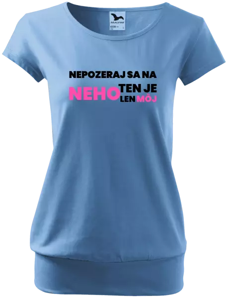 Dámske tričko Nedívej se na něj - kopie