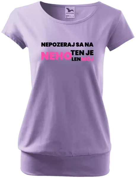 Dámske tričko Nedívej se na něj - kopie